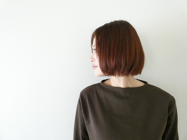 SAINT　JAMES(セントジェームス) ひじパッチボーダーカットソー CHOCO//CHOCO/ECRUの商品画像3