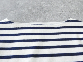 SAINT　JAMES(セントジェームス) ひじパッチボーダーカットソー ECRU/MARINE//ECRU/TULIPEの商品画像23