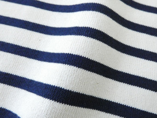 SAINT　JAMES(セントジェームス) ひじパッチボーダーカットソー ECRU/MARINE//ECRU/TULIPEの商品画像24