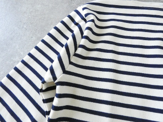 SAINT　JAMES(セントジェームス) ひじパッチボーダーカットソー ECRU/MARINE//ECRU/TULIPEの商品画像25