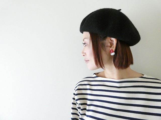 SAINT　JAMES(セントジェームス) ひじパッチボーダーカットソー ECRU/MARINE//ECRU/TULIPEの商品画像3