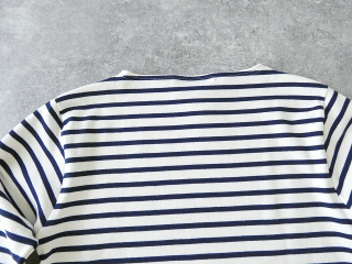 SAINT　JAMES(セントジェームス) ひじパッチボーダーカットソー ECRU/MARINE//ECRU/TULIPEの商品画像30