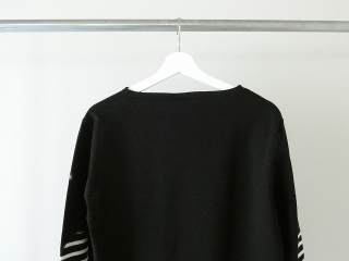 SAINT　JAMES(セントジェームス) ひじパッチボーダーカットソー NOIR//NOIR/ECRUの商品画像31