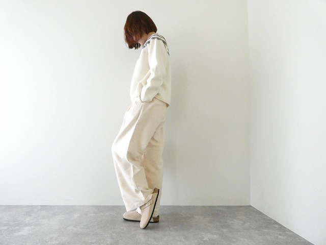 Hands of creation(ハンズオブクリエイション) オーガニッククリクライドクロスプレミアムスエードイージーパンツの商品画像7