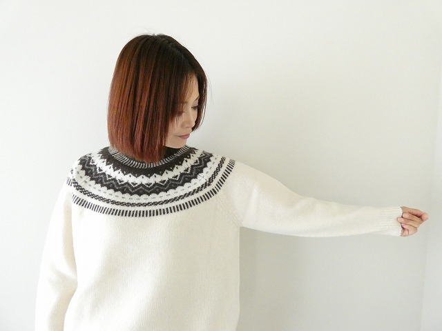 Hands of creation(ハンズオブクリエイション) フェアアイル3Gクルーネックプルオーバーの商品画像1