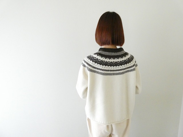 Hands of creation(ハンズオブクリエイション) フェアアイル3Gクルーネックプルオーバーの商品画像11