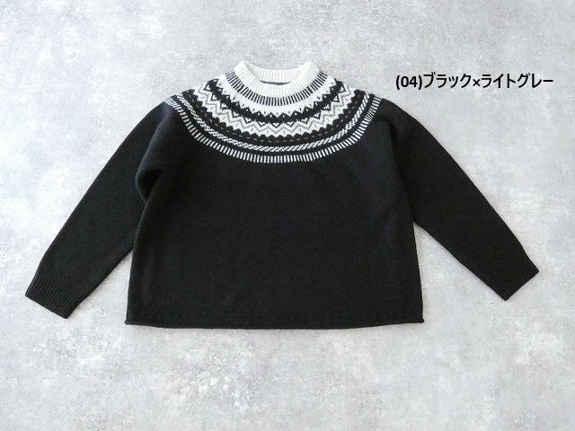 Hands of creation(ハンズオブクリエイション) フェアアイル3Gクルーネックプルオーバーの商品画像28