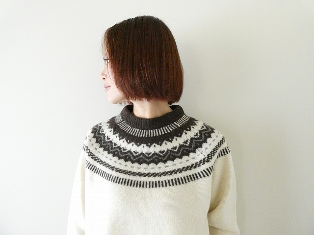 Hands of creation(ハンズオブクリエイション) フェアアイル3Gクルーネックプルオーバーの商品画像5