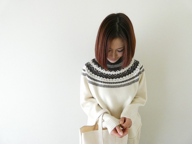 Hands of creation(ハンズオブクリエイション) フェアアイル3Gクルーネックプルオーバーの商品画像6