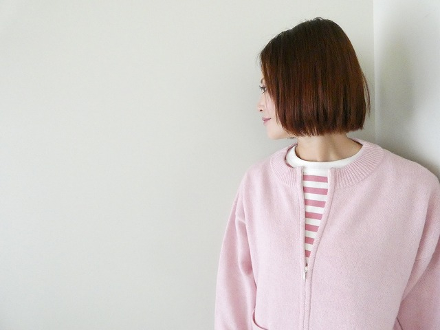 Hands of creation(ハンズオブクリエイション) コットンウール7Gプチハイネックジップアップの商品画像2