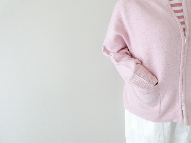 Hands of creation(ハンズオブクリエイション) コットンウール7Gプチハイネックジップアップの商品画像4