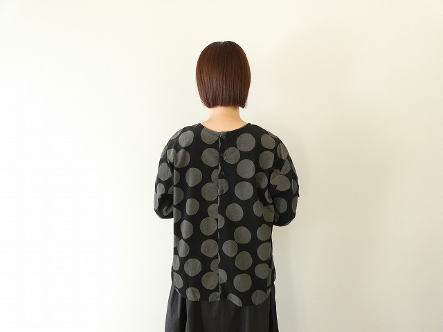 ichi(イチ) ドットコーデュロイブラウスの商品画像10