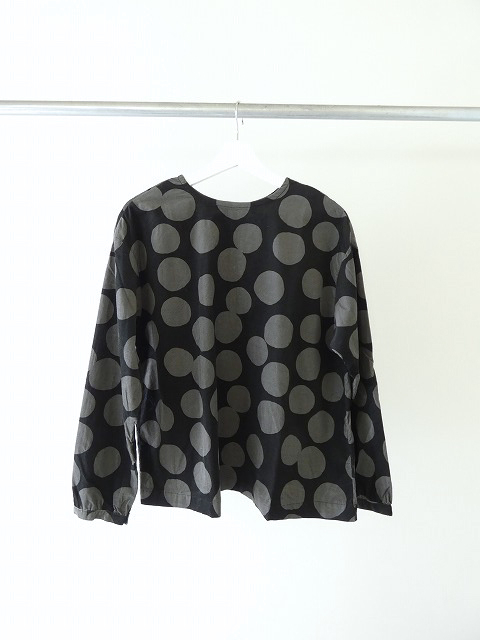 ichi(イチ) ドットコーデュロイブラウスの商品画像11