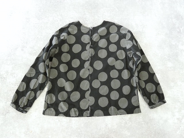 ichi(イチ) ドットコーデュロイブラウスの商品画像14