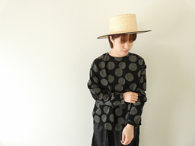 ichi(イチ) ドットコーデュロイブラウスの商品画像6