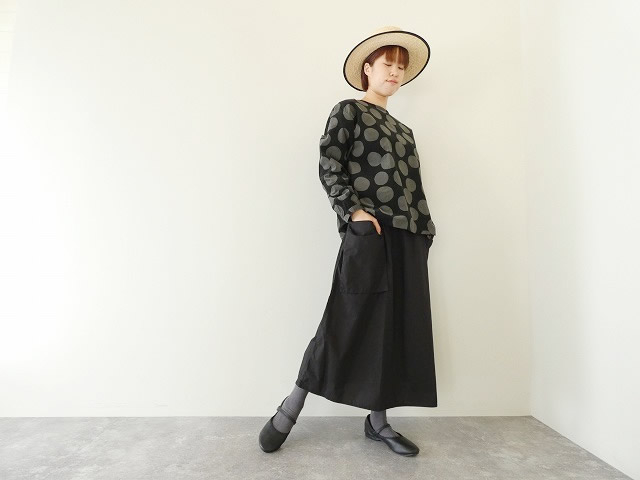 ichi(イチ) ドットコーデュロイブラウスの商品画像7