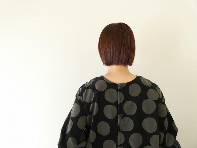 ichi(イチ) ドットコーデュロイドレスの商品画像7