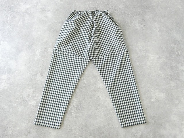 homspun(ホームスパン) ウールギンガムギャザーパンツの商品画像10