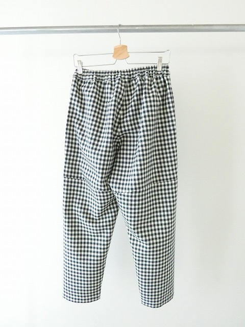 homspun(ホームスパン) ウールギンガムギャザーパンツの商品画像9