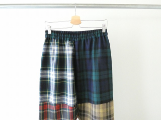 homspun(ホームスパン) ウールタータンマルチギャザーパンツの商品画像21