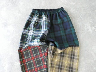 homspun(ホームスパン) ウールタータンマルチギャザーパンツの商品画像23