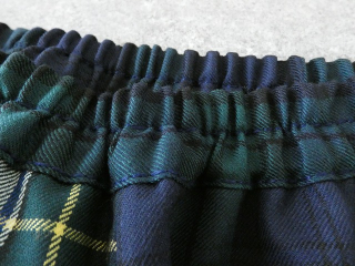 homspun(ホームスパン) ウールタータンマルチギャザーパンツの商品画像24