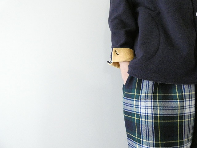 homspun(ホームスパン) ウールタータンマルチギャザーパンツの商品画像3