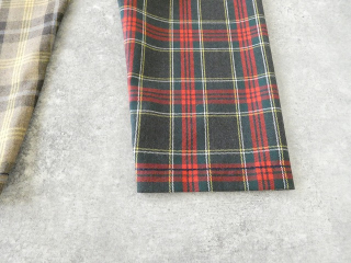 homspun(ホームスパン) ウールタータンマルチギャザーパンツの商品画像33