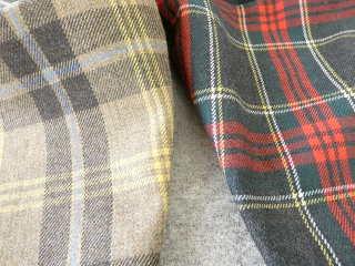 homspun(ホームスパン) ウールタータンマルチギャザーパンツの商品画像34