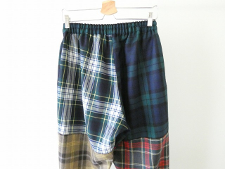 homspun(ホームスパン) ウールタータンマルチギャザーパンツの商品画像35