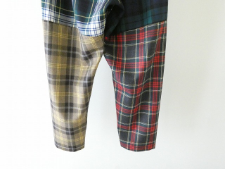 homspun(ホームスパン) ウールタータンマルチギャザーパンツの商品画像36