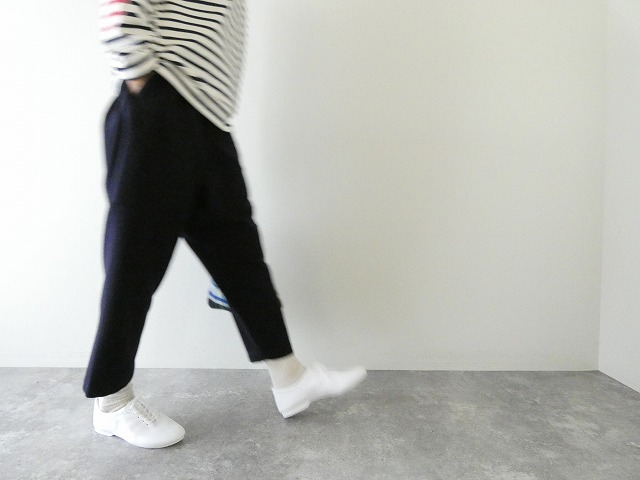 homspun(ホームスパン) パウダーフラノギャザーパンツの商品画像6