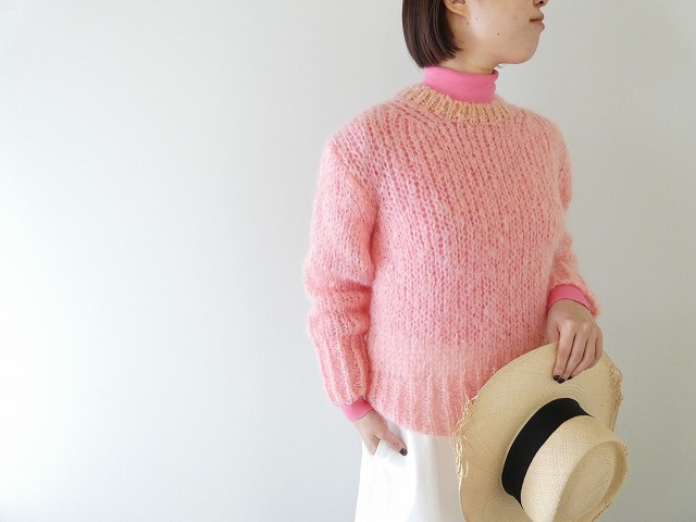 homspun(ホームスパン) モヘアプルオーバーセーターの商品画像2