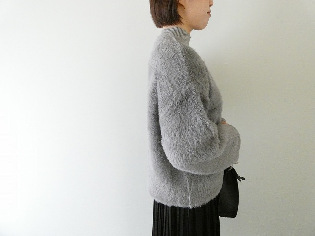 sosotto(ソソット) フェイクファーニットカーデの商品画像8