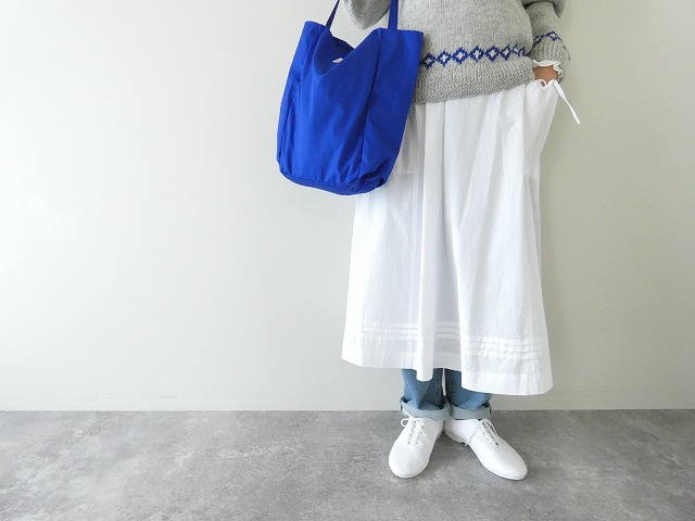 PAR ICI(パーリッシィ) グランジウォッシュ エプロン風レイヤードスカートの商品画像2