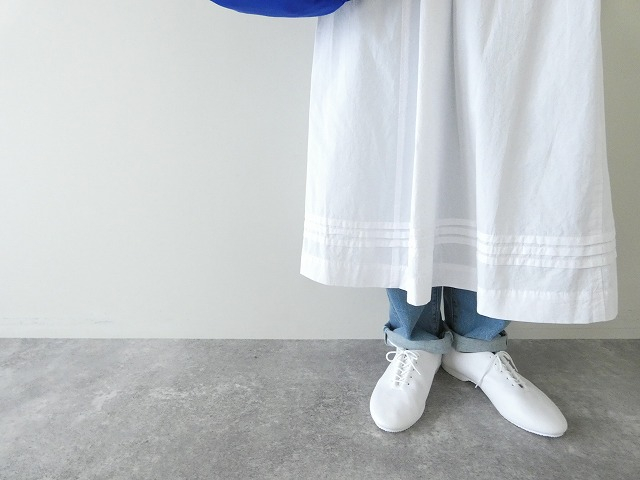 PAR ICI(パーリッシィ) グランジウォッシュ エプロン風レイヤードスカートの商品画像4