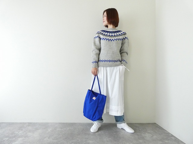 PAR ICI(パーリッシィ) グランジウォッシュ エプロン風レイヤードスカートの商品画像5