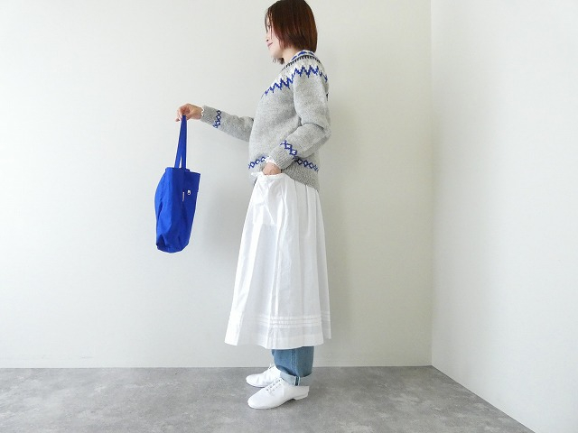 PAR ICI(パーリッシィ) グランジウォッシュ エプロン風レイヤードスカートの商品画像6