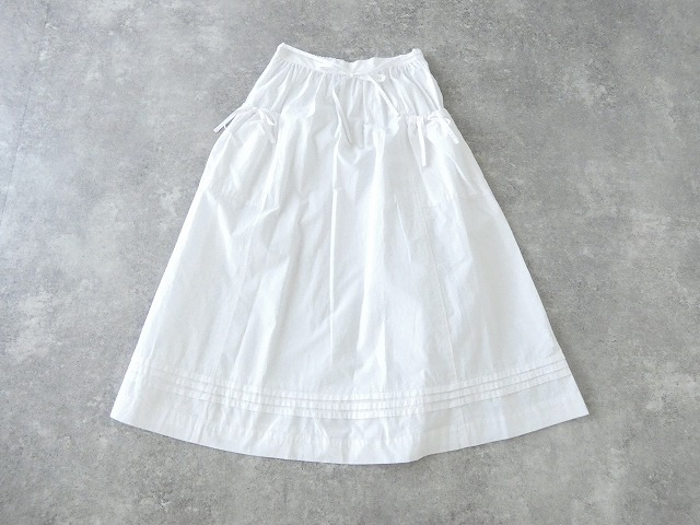 PAR ICI(パーリッシィ) グランジウォッシュ エプロン風レイヤードスカートの商品画像9