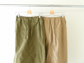 NARU ムラ糸ミリタリーバッグサテンベイカースカートの商品画像16