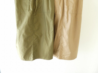 NARU ムラ糸ミリタリーバッグサテンベイカースカートの商品画像17