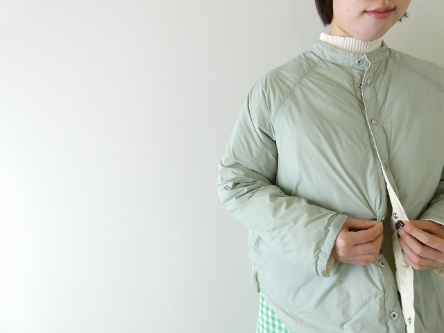 NATURAL LAUNDRY(ナチュラルランドリー) ナイロンダウンリバーシブルスタンドジャケットの商品画像11