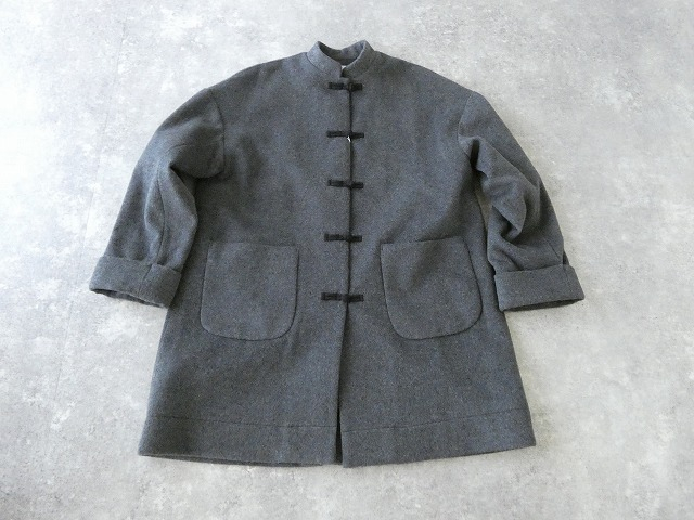 I am I in fact...(アイアムアイ インファクト) ウールチャイナコートの商品画像11