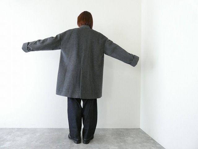 I am I in fact...(アイアムアイ インファクト) ウールチャイナコートの商品画像9