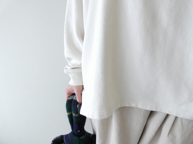 BLUE LAKE MARKET(ブルーレイクマーケット) AZUMA裏毛サイドスリットプルオーバーの商品画像4