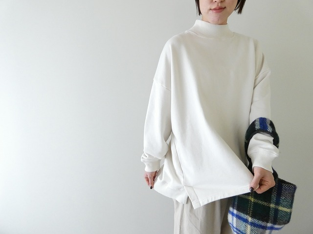 BLUE LAKE MARKET(ブルーレイクマーケット) AZUMA裏毛サイドスリットプルオーバーの商品画像6
