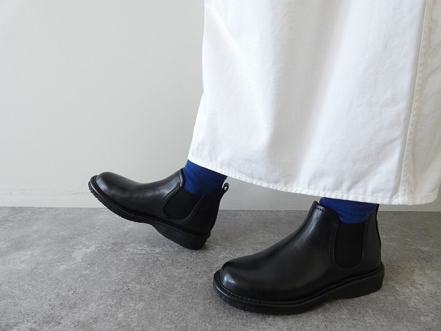 hcubuch(フーブ) ステッチサイドゴアアンクルブーツの商品画像4