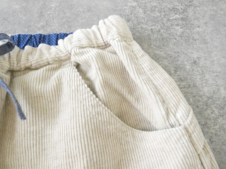 快晴堂(かいせいどう) HAYATE・TOPベージュのコール天 トラベラーズパンツの商品画像24