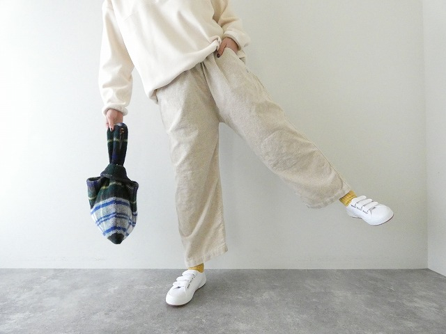 快晴堂(かいせいどう) HAYATE・TOPベージュのコール天 トラベラーズパンツの商品画像4