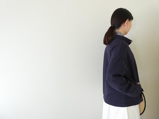 快晴堂(かいせいどう) HAYATE 軽く暖かいフリースのアウター　ステッチ沢山羽織りシャツの商品画像7